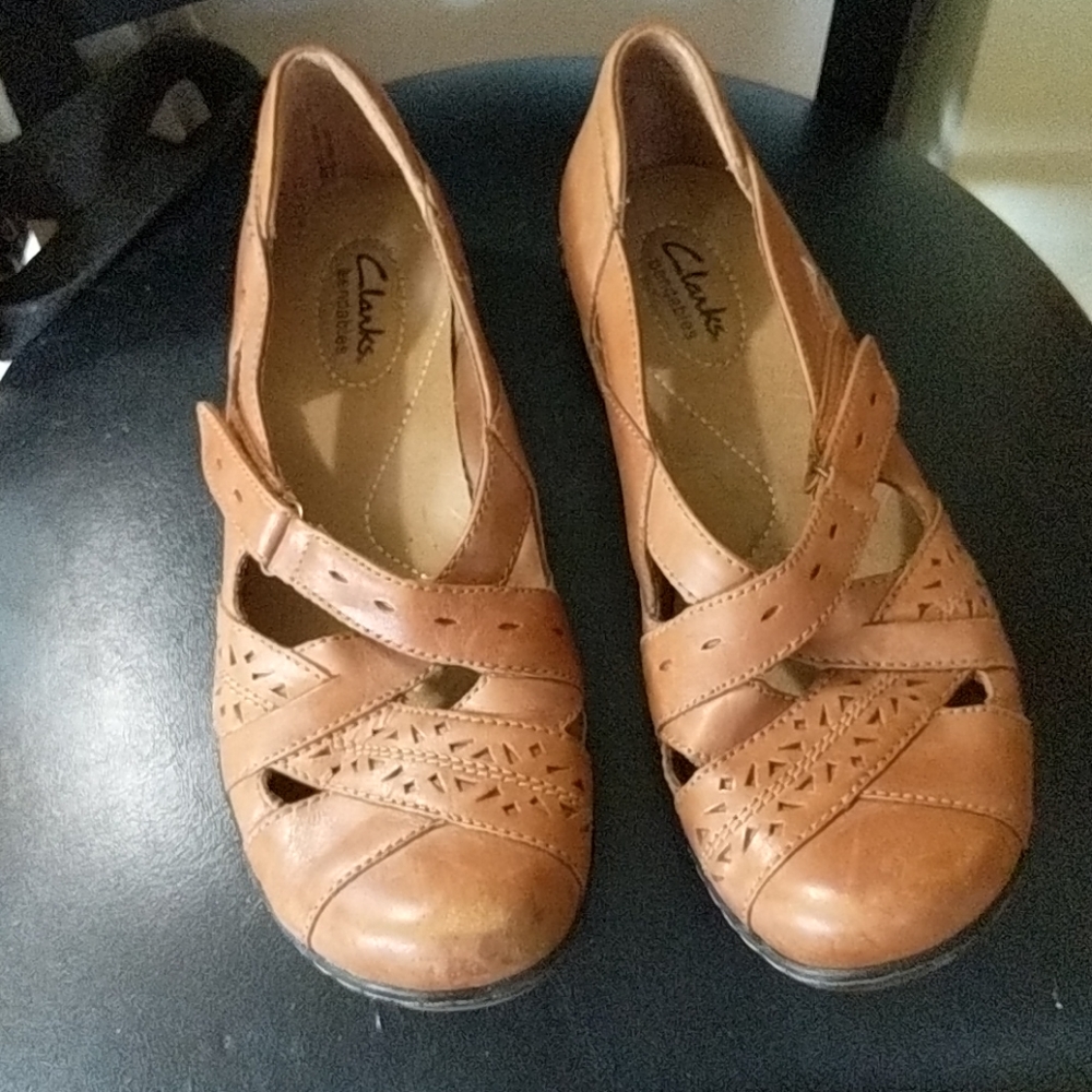 Clarks bendables ladies shoes